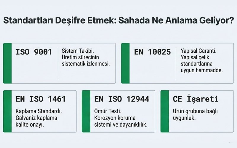 Standartlar ve Kalite Referansları